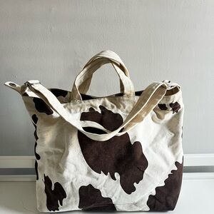 BAGGU horizontal down print bag